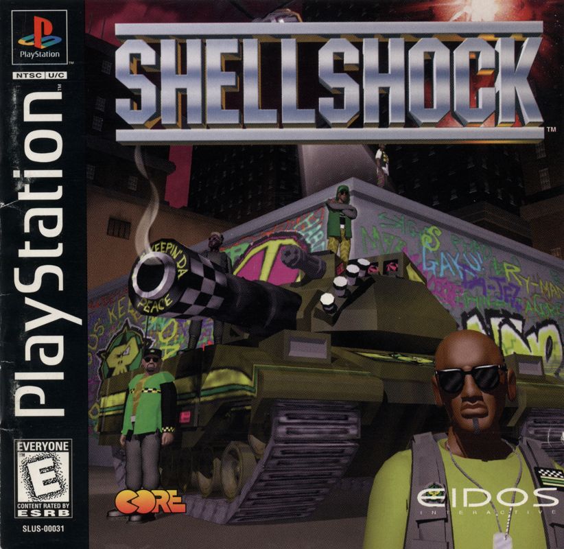 Shellshock [Long Box] box art for Playstation